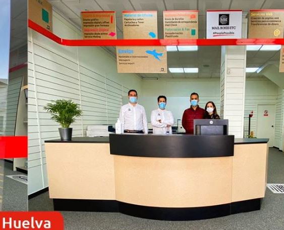 Mail Boxes Etc. inaugura nuevo centro  en la provincia de Huelva